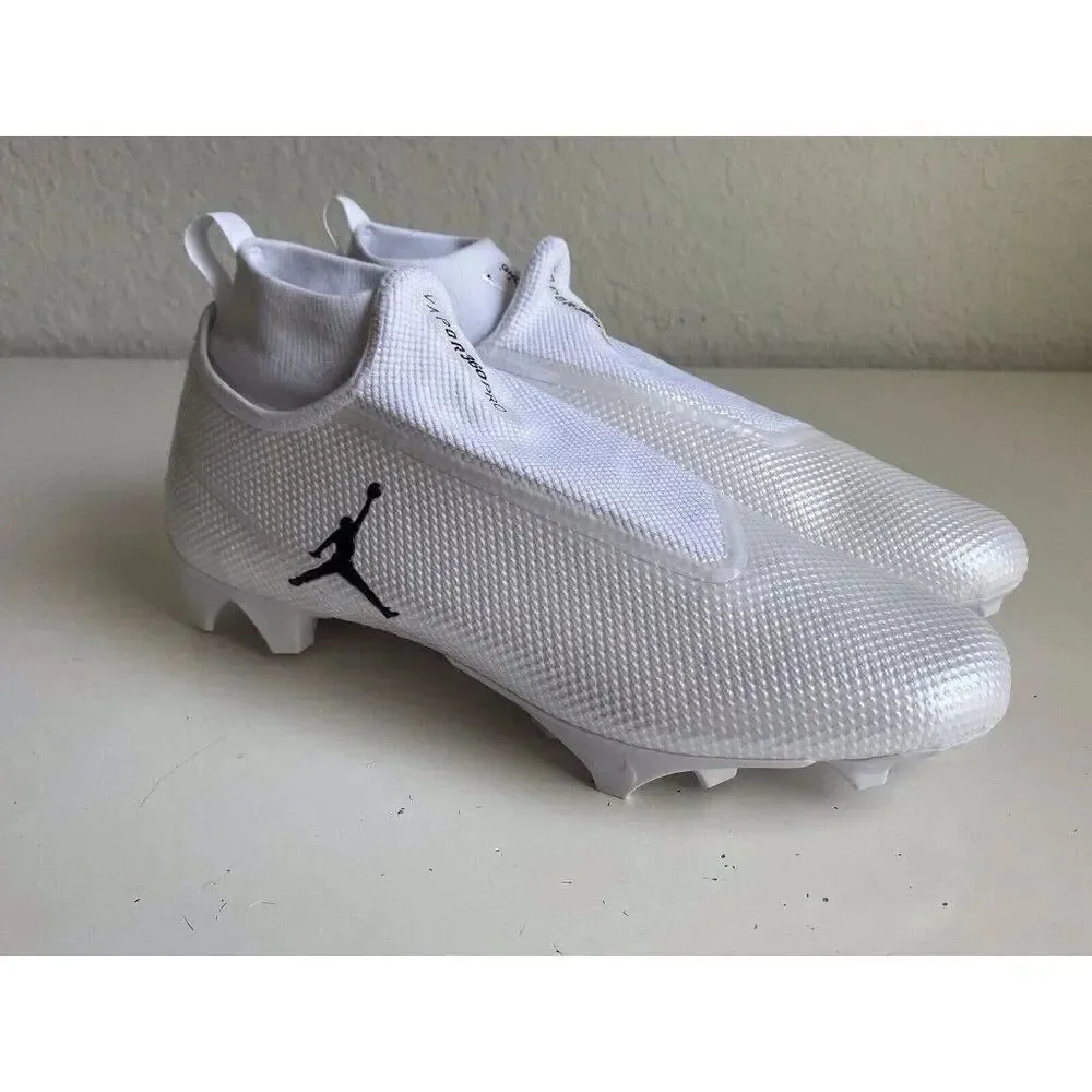 Jordan Vapor Edge‎ Pro 360 White Football Cleats CV1668-103 Men's Size 14